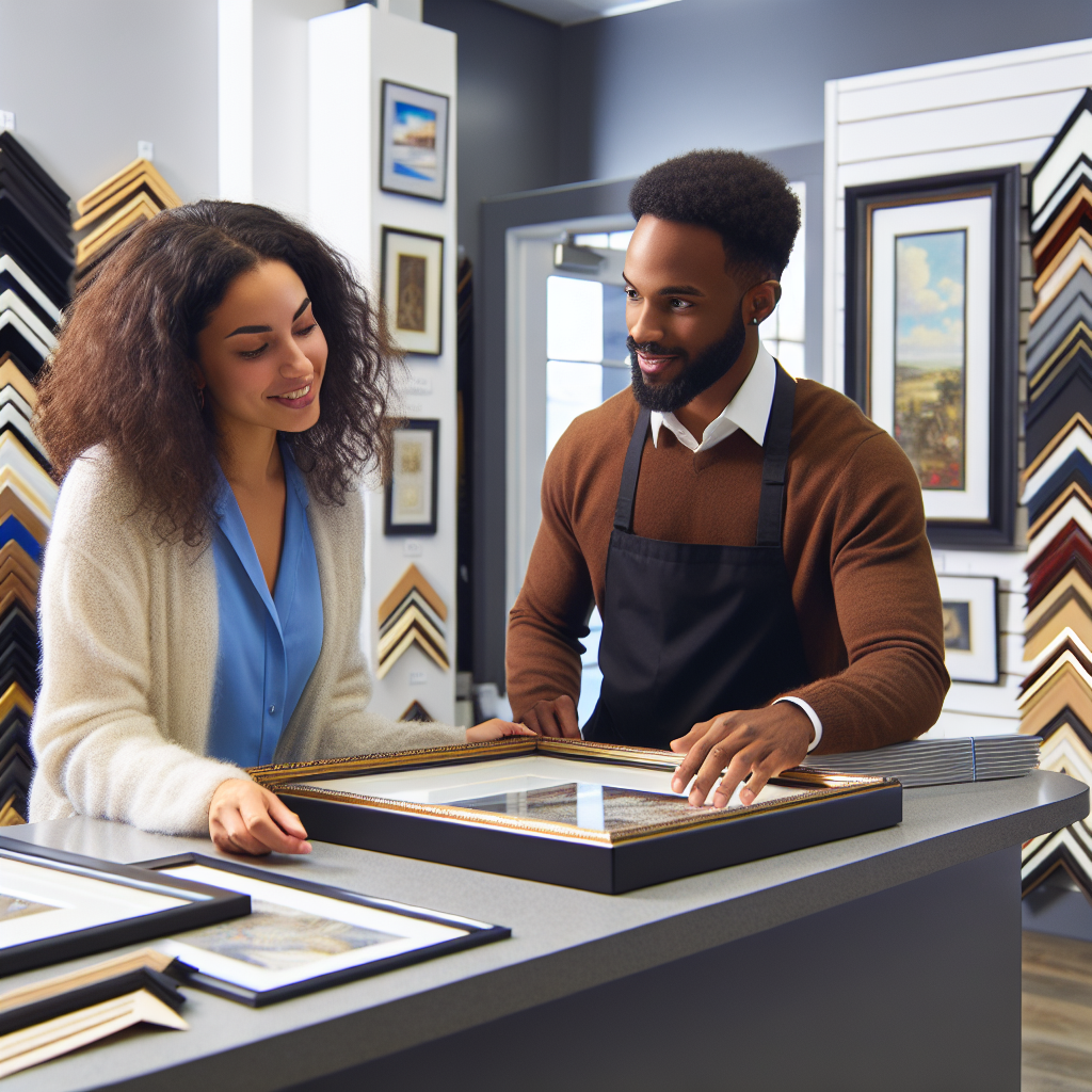 Professional consultant working with customer